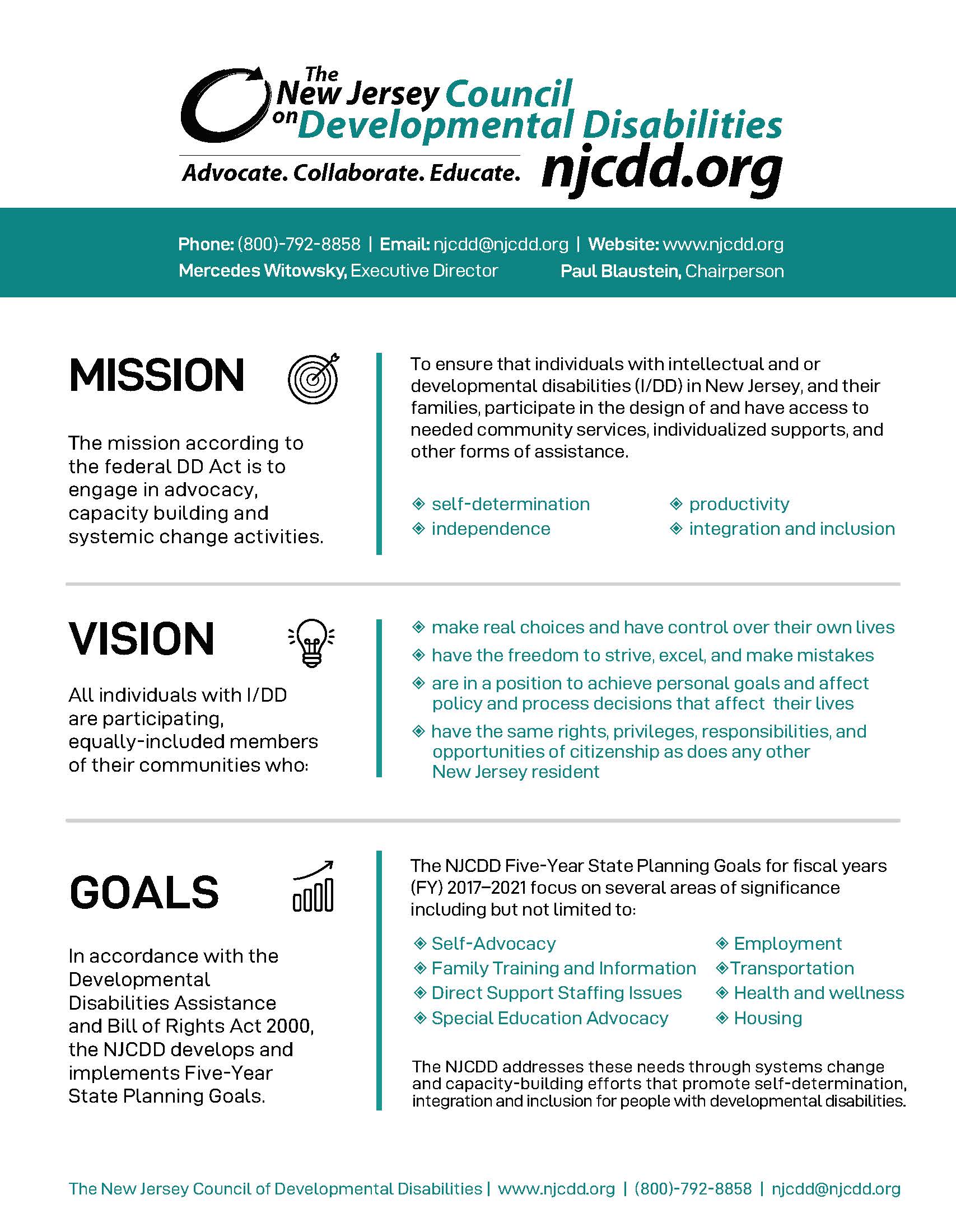NJCDD-Fact Sheet