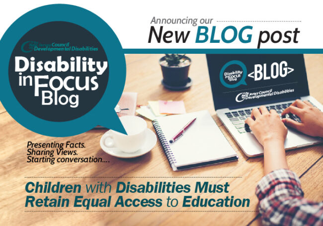 Children with Disabilities Must Retain Equal Access to Education Children with Disabilities Must Retain Equal Access to Education