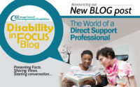 The World of a Direct Support Professional-Disability in Focus