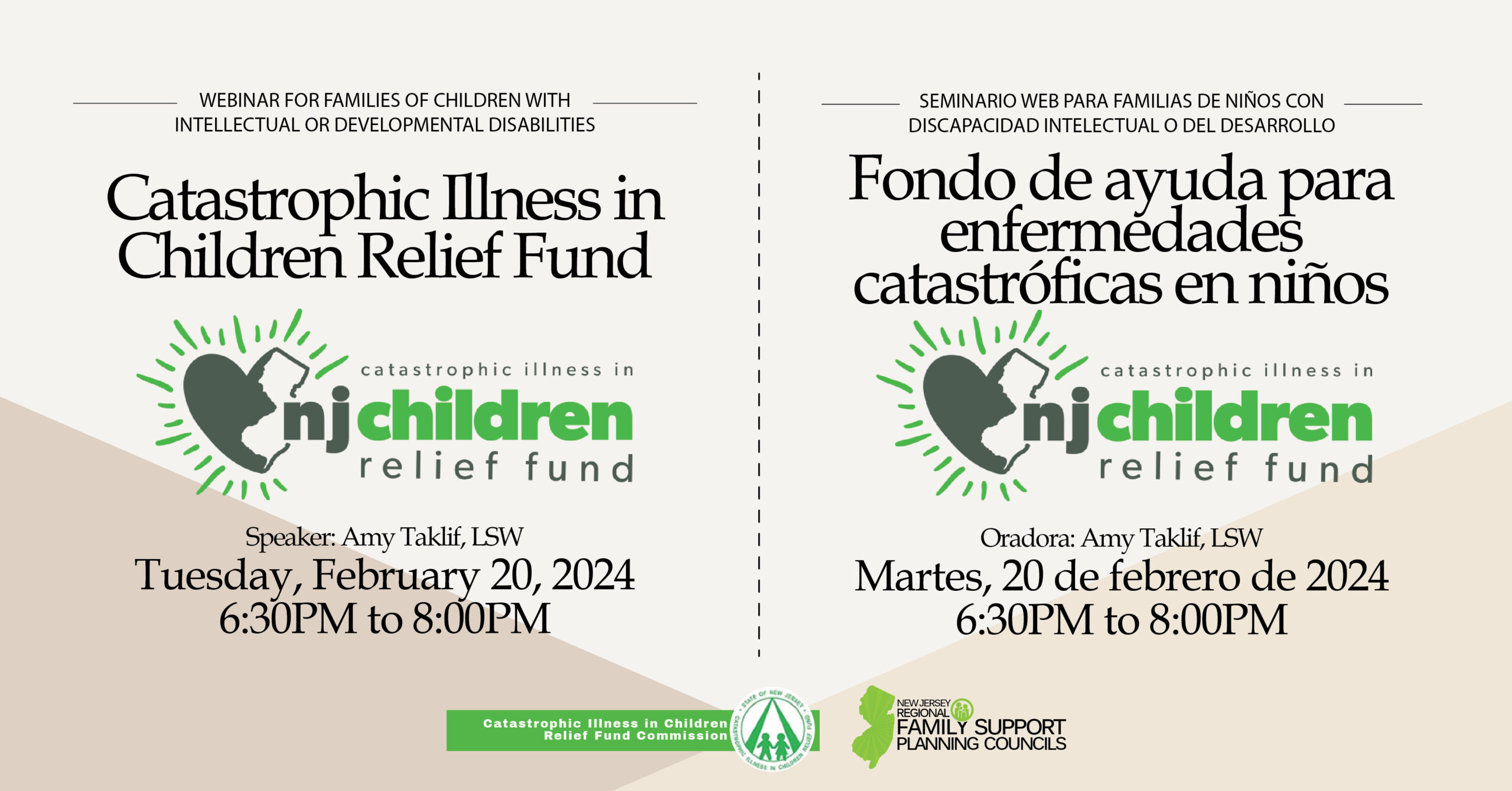 Catastrophic Illness in Children Relief Fund- Family Support Webinar, Feb 20, 2024