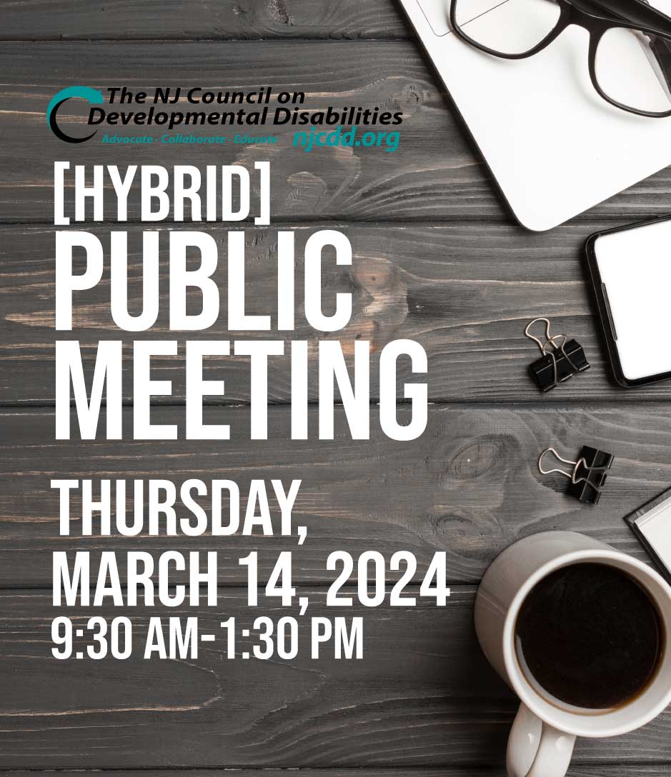NJCDD-Public Meeting-Thursday, March 14, 2024