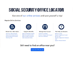 Social Security Office Locator